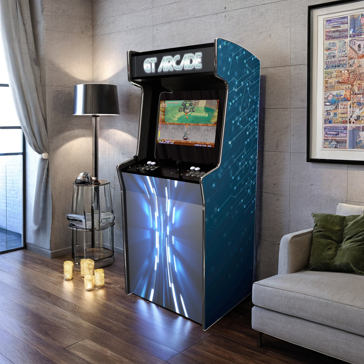 GT27 Customisable Stand-Up Arcade Machine