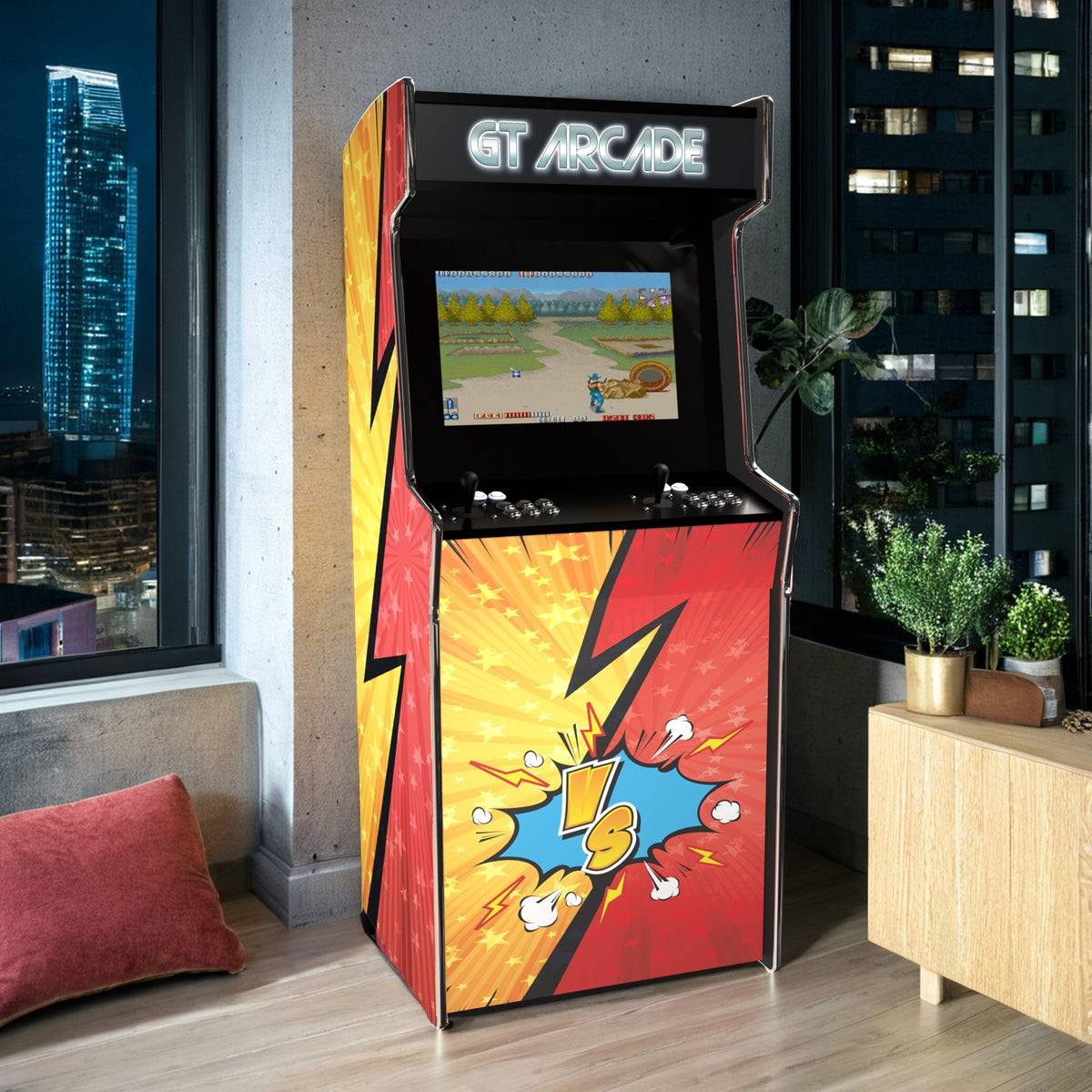 GT Light Gun Customisable Stand-Up Arcade Machine